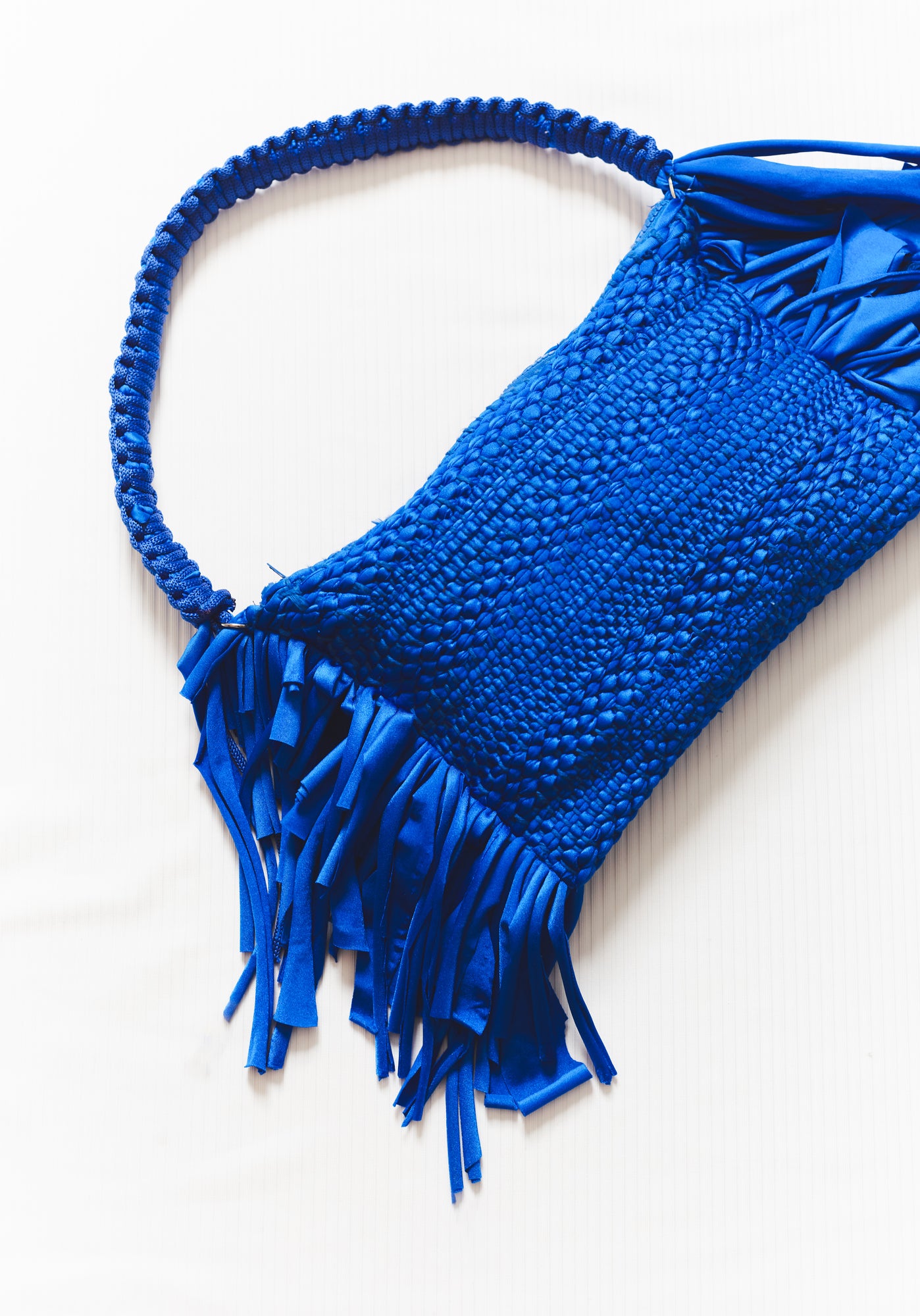 BOLSA FIAPO BAGUETE AZUL