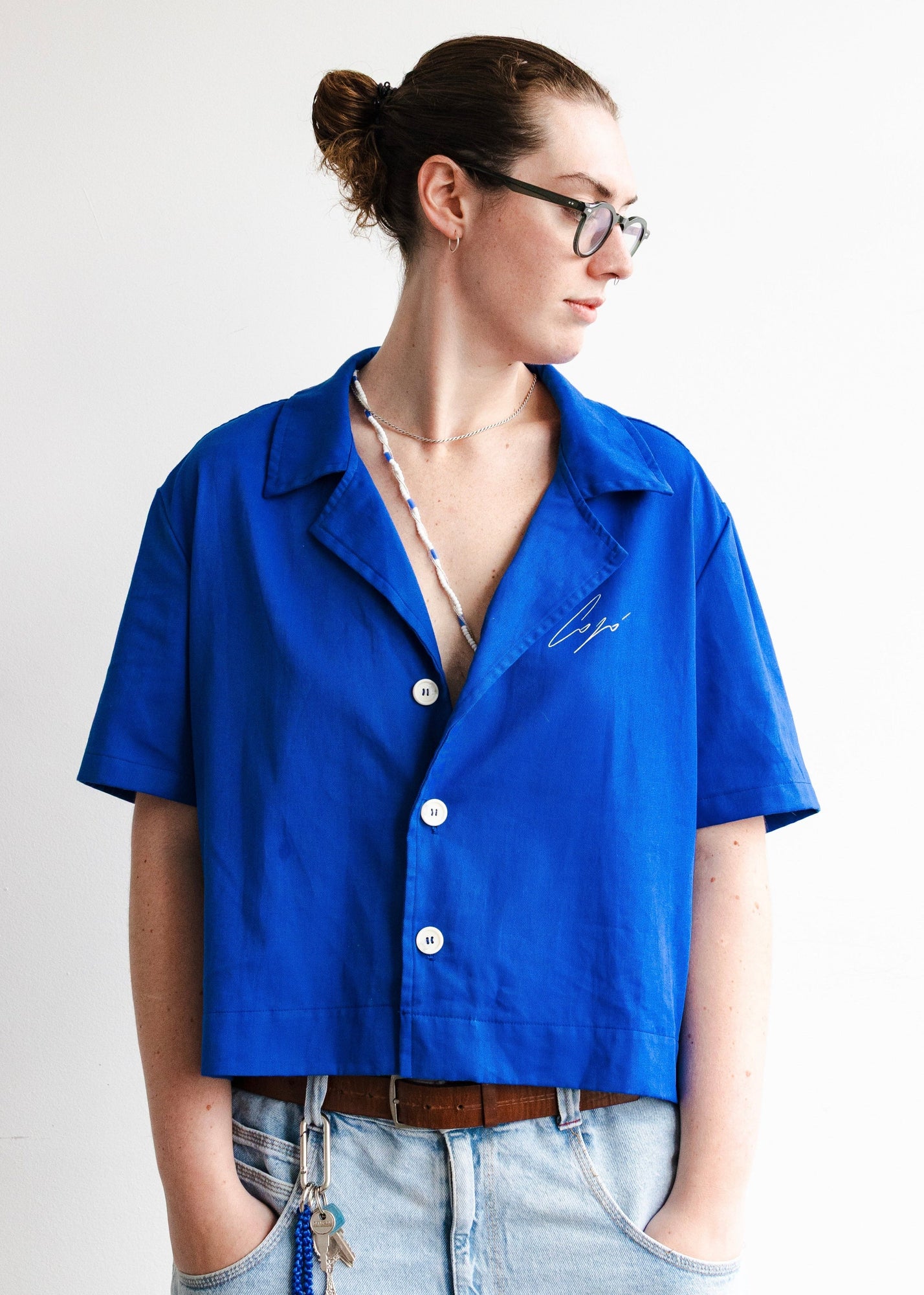 CAMISA XEY AZUL