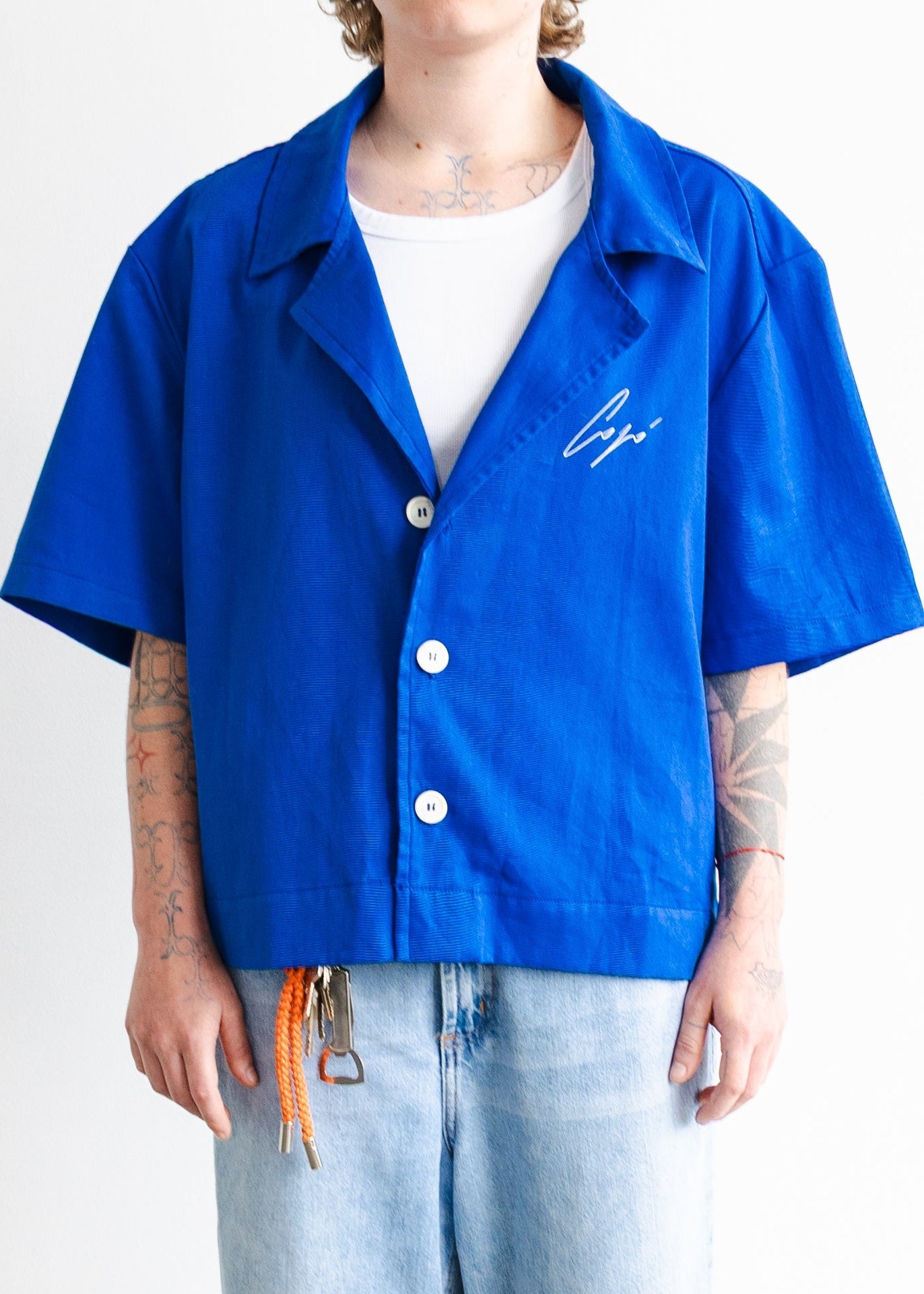 CAMISA XEY AZUL